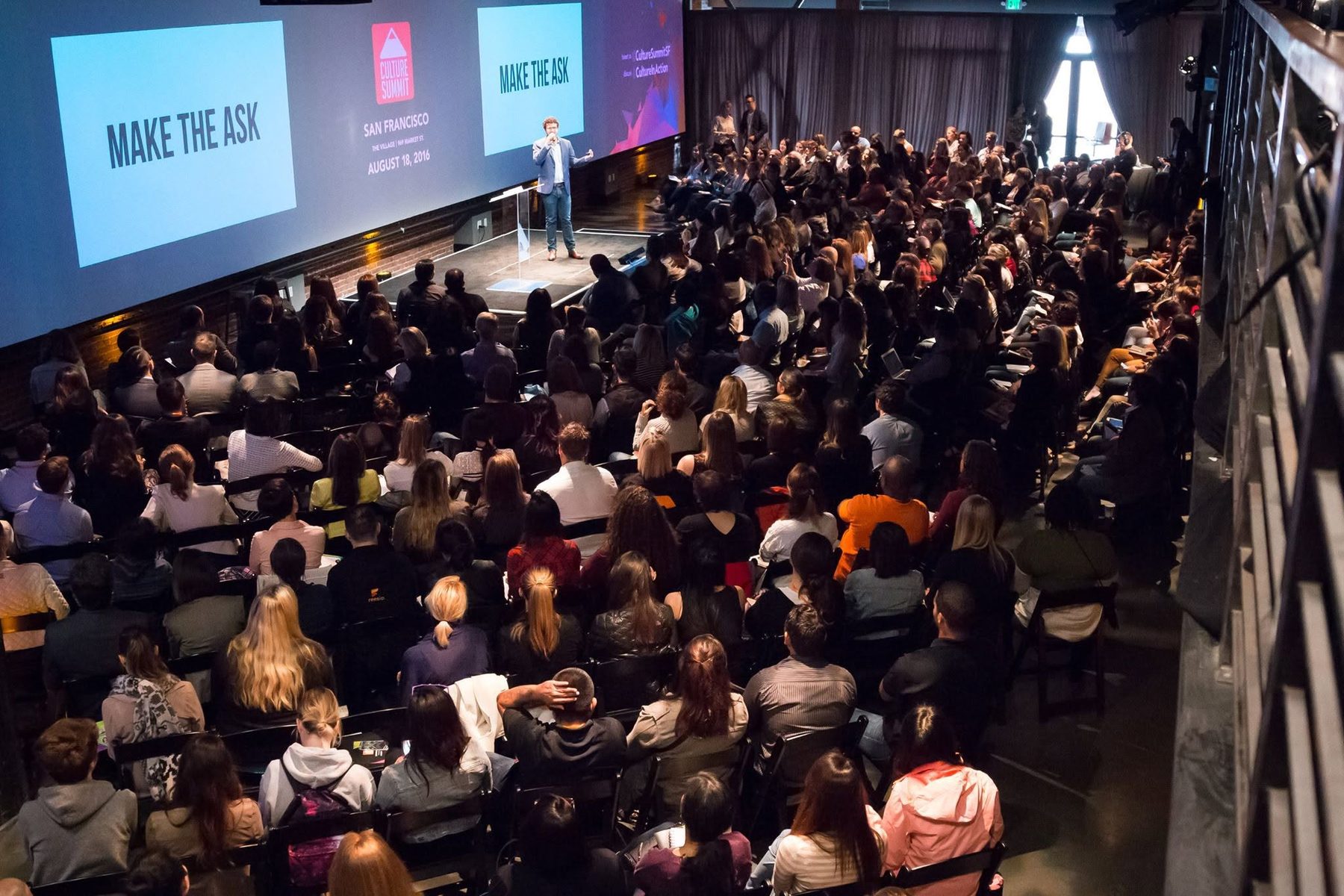 A packed Culture Summit session in San Francisco